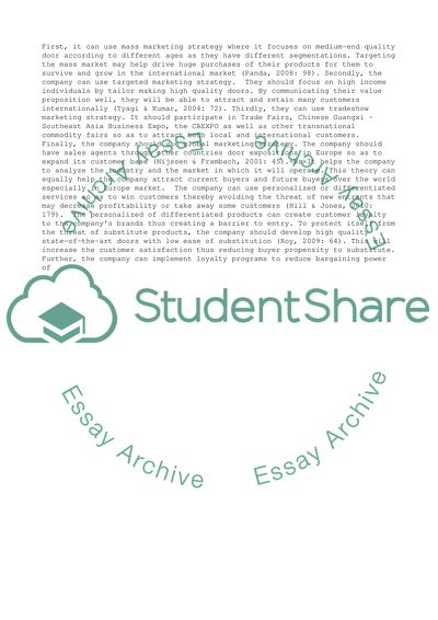 Marketing Strategy and Consumer Behaviour