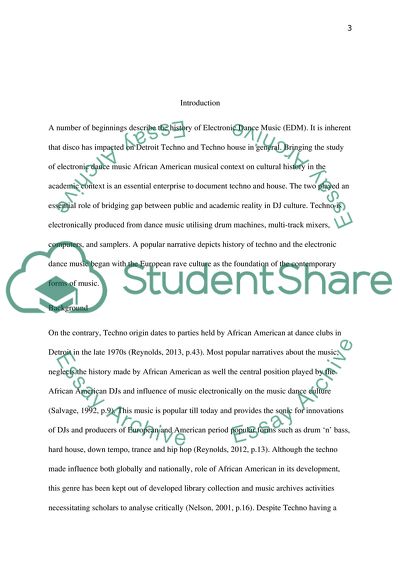 Evolution of Techno Music