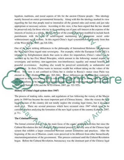 Development of Chinas legal system and its difficulties and challenges