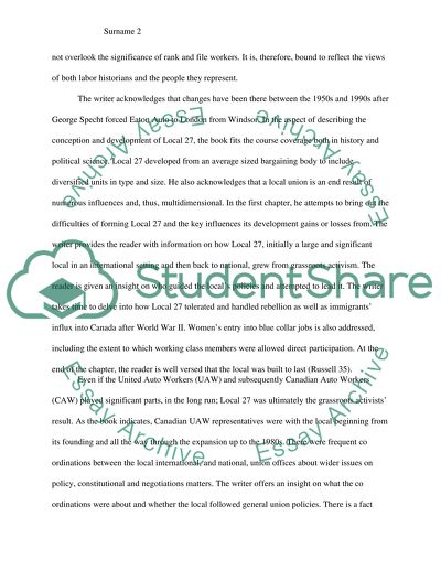 The Union Local Was a Crucial Driving Force for Canadas Working Class