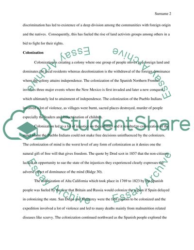 Conquest of Southwest America and New Mexico