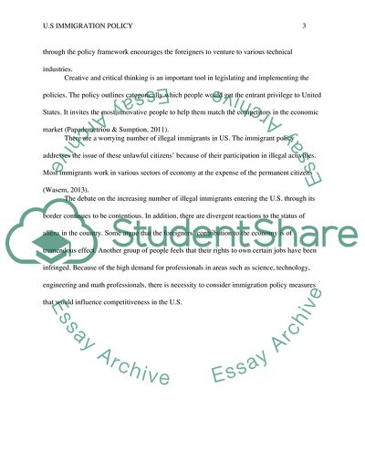 American Attitudes about Immigration Policy