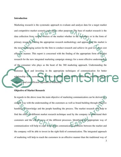 The most appropriate form of market research