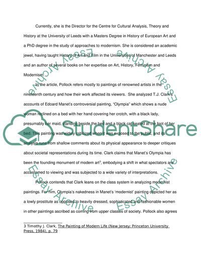 Modernity and Spaces of Femininity