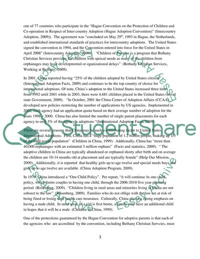 college essay examples adoption
