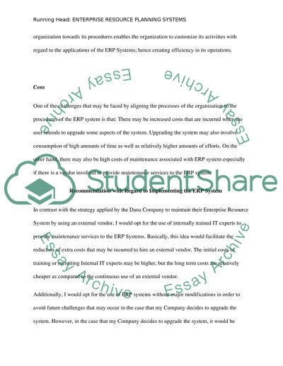 Difficulties in Managing Enterprise Resource Planning Systems