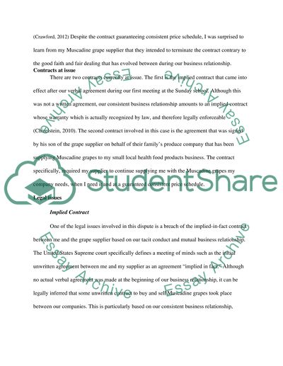 Mediation Memorandum