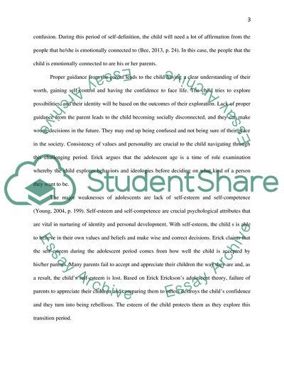 Role of Parents in Helping Young People in the Period of Adolescence