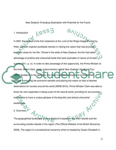 New Zealand - Emerging Destination with Potential for the Future