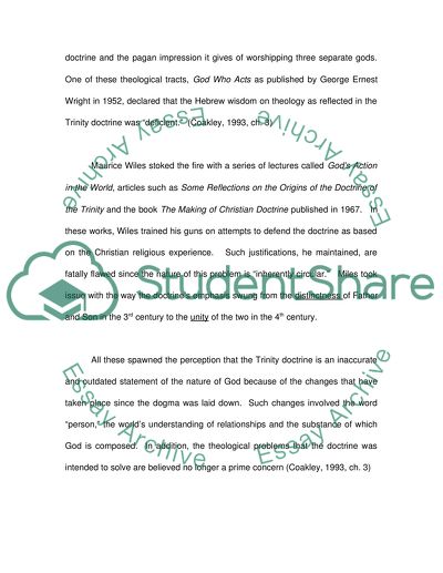 How Biblical Is the Doctrine of the Trinity