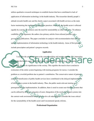 Nu 514 Rural Health Policies