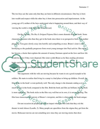 The Boy Is Stripped Pajama