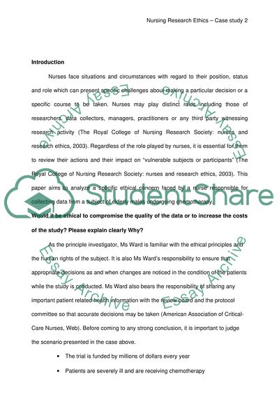 Evidence Base Nursing