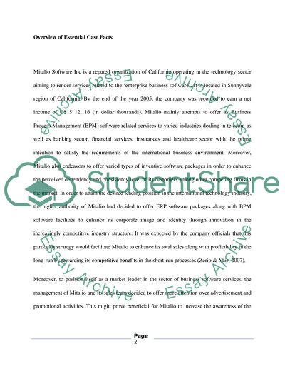 Overview of Mitalio Software