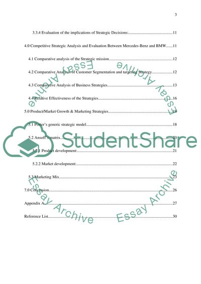 Marketing Strategy by Mercedes-Benz