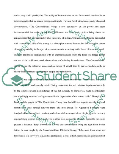 The Counterfeiters - A History Portrayal