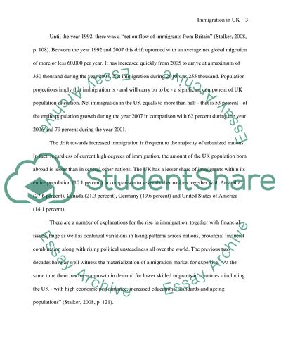 Immigration Strategies in the UK