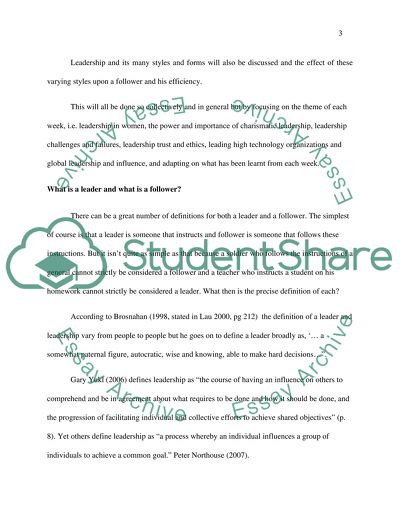 Group Leadership Project Reflection