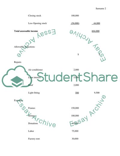 Australian Taxation Law