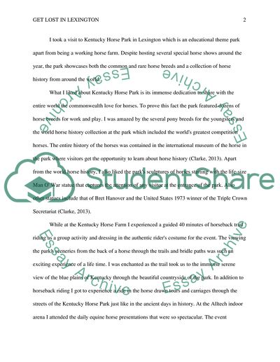 Get Lost In Lexington