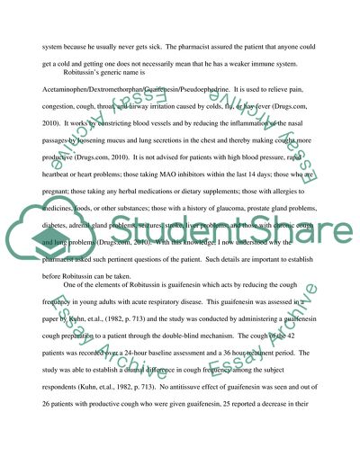 Robitussin - OTC Drugs