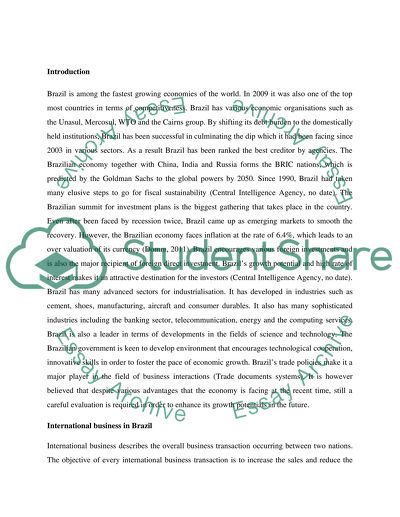 Destination Recent Development for Study Trip