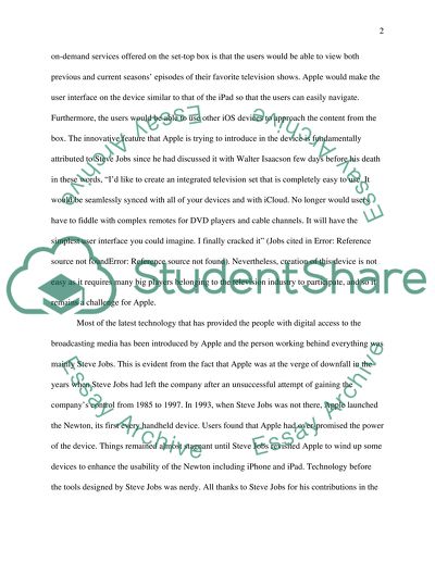 Steve Jobs: Person that Contributed Greatly to the Broadcasting Industry