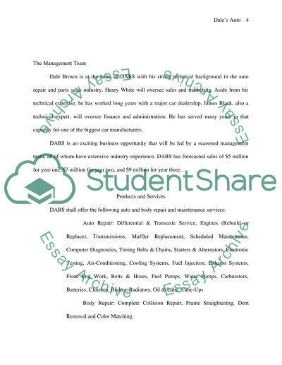 Dales Auto and Body Shop