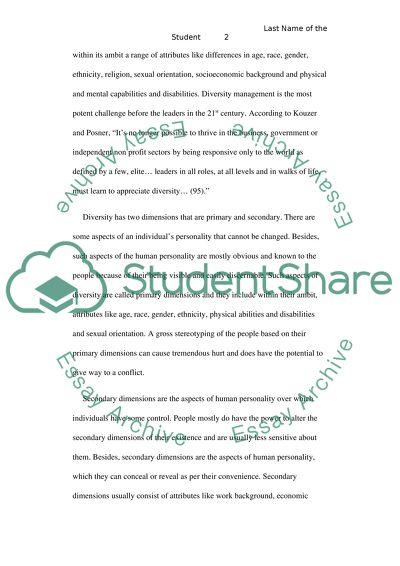 Servant Leadership for Minorities