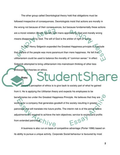 Risk Analysis and Ethical Considerations