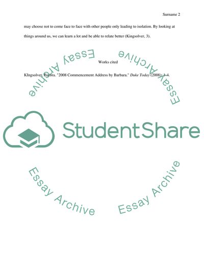 Summary of a Central Event