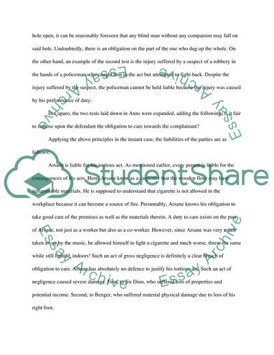 The Duty or Obligation to Care