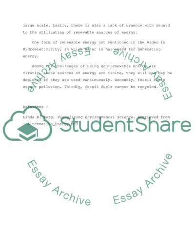 Energy Resource Challenges