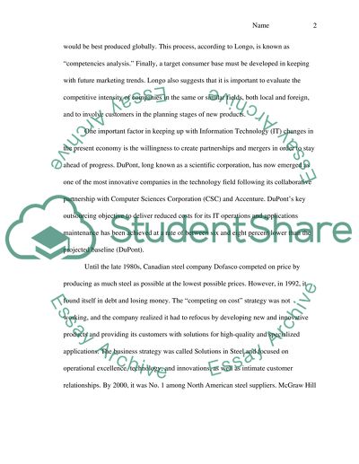 Operations Strategy in a Global Market: Cost or Price, Quality, Delivery Speed