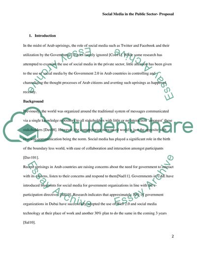 Social Media in the Public Sector