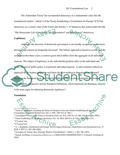 EU Constitutional Law