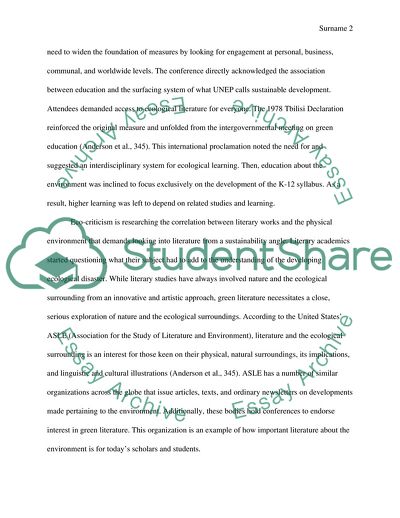 Green Literature Theory