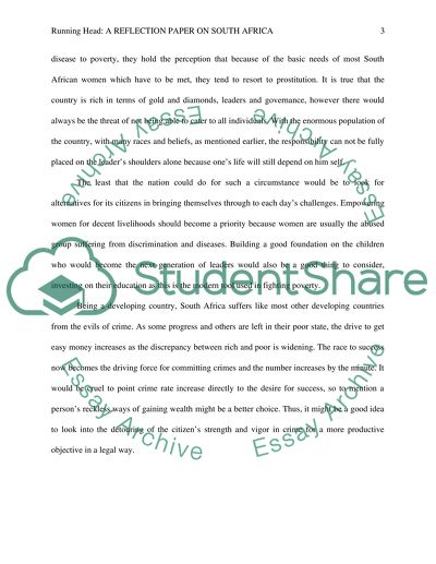 Country Analysis: South Africa