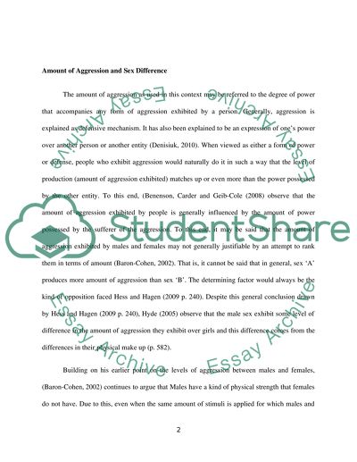 Difference between sex and gender essay image
