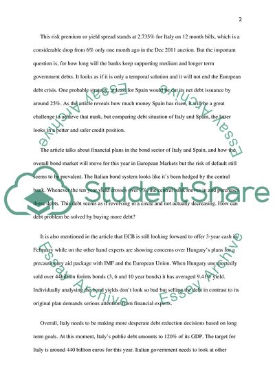 The Role of the European Central Bank in the Pan-European Debt Crisis