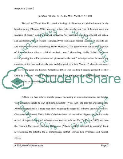 Jackson Pollock: Energy Made Visible