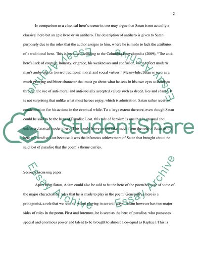 Miltons Paradise Lost