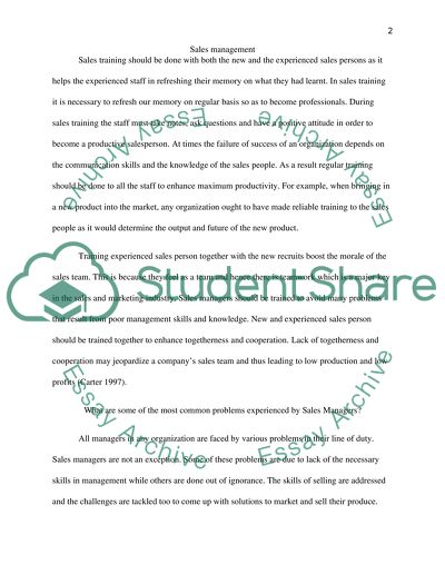 The Importance of Sales Training