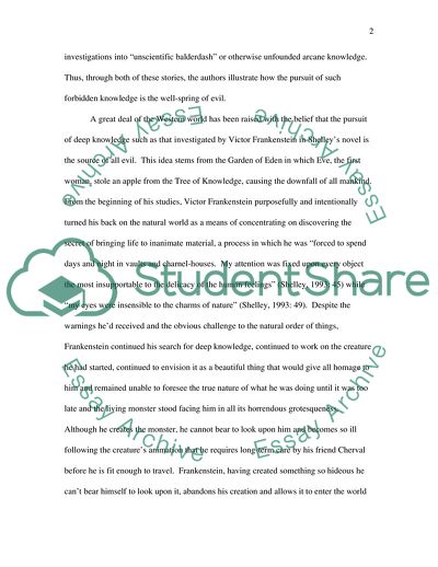 Tale of Victor Frankenstein