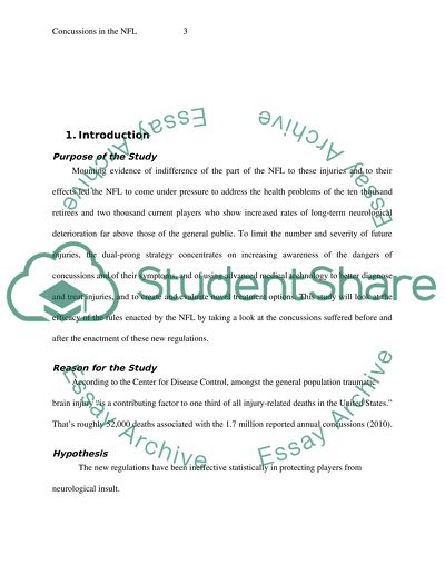 Concussions in the NFL, an its affect on current and retired NFL Players