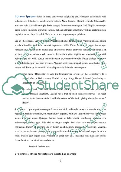 Lorem Ipsum Paper