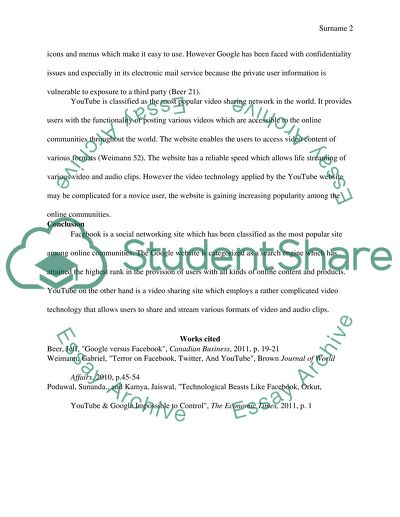 Terror on Facebook Twitter and YouTube