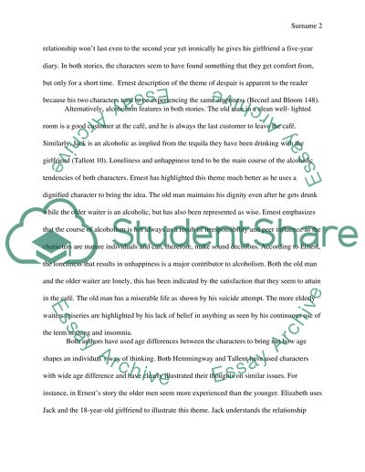 Analysis of the Two Short Fictions