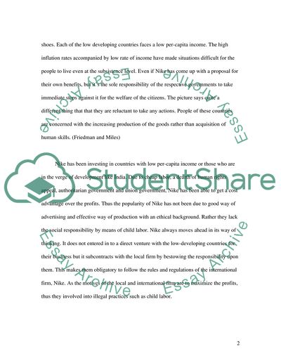 Nike-Child Labor Issue