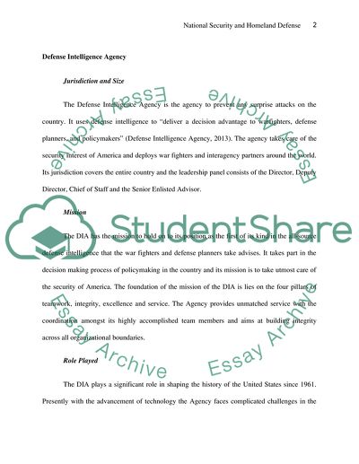 Providing Healthy Livelihood: National Security